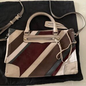 Lovely suede/fur/leather Rebecca Minkoff purse